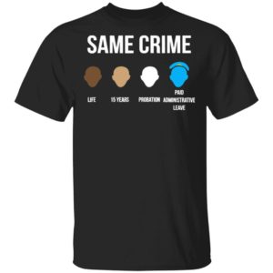 Lebron James Same Crime Unisex T-shirt