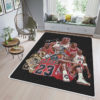Michael Jordan Artwork Rug Home Decor