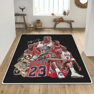 Michael Jordan Artwork Rug Home Decor