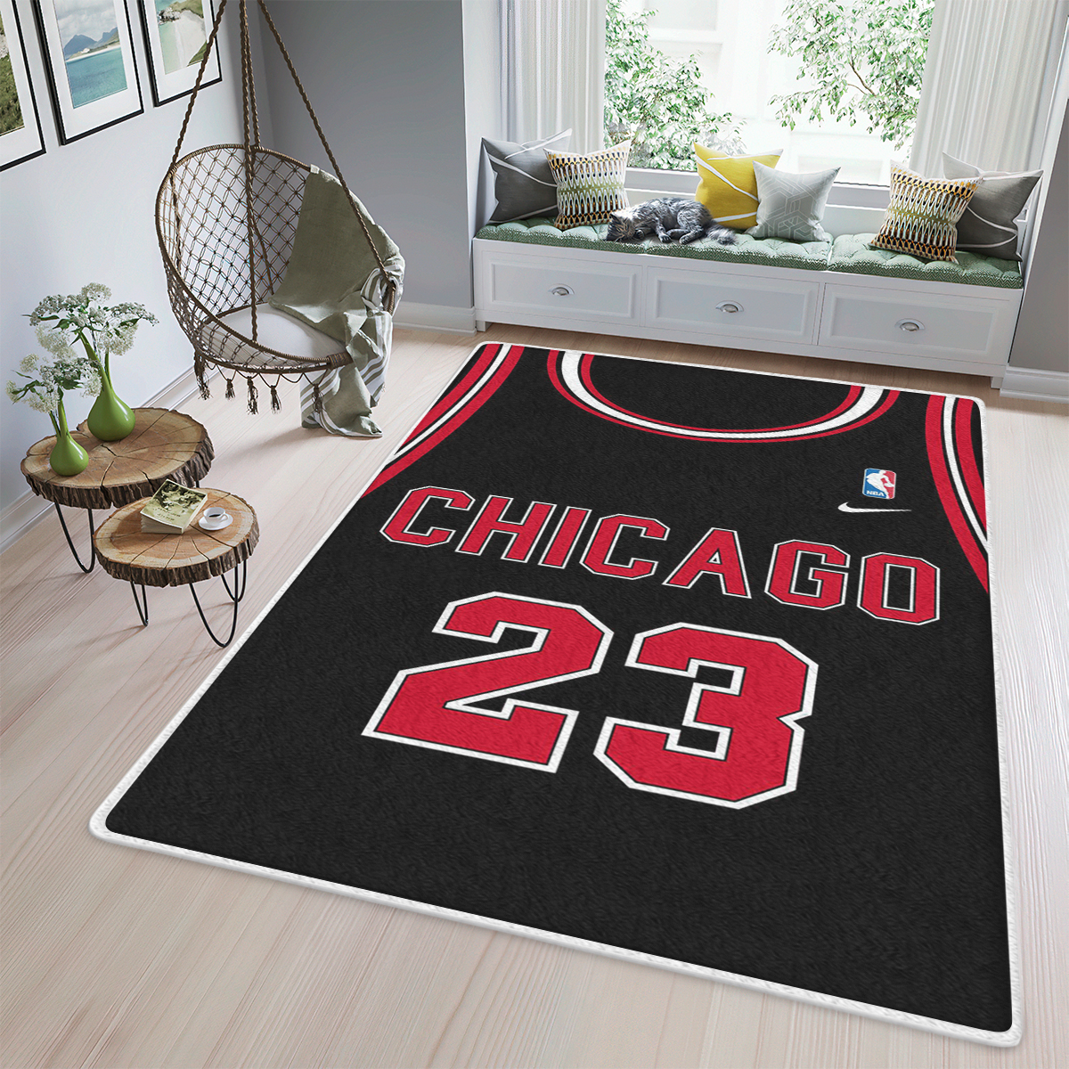 Michael Jordan Artwork Rug Home Decor Michael Jordan Artwork Rug Home Decor