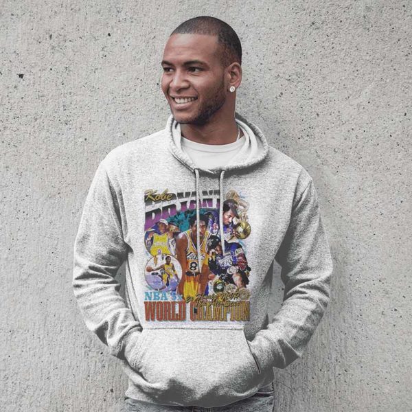 Kobe Bryant World Champion Vintage T-Shirt