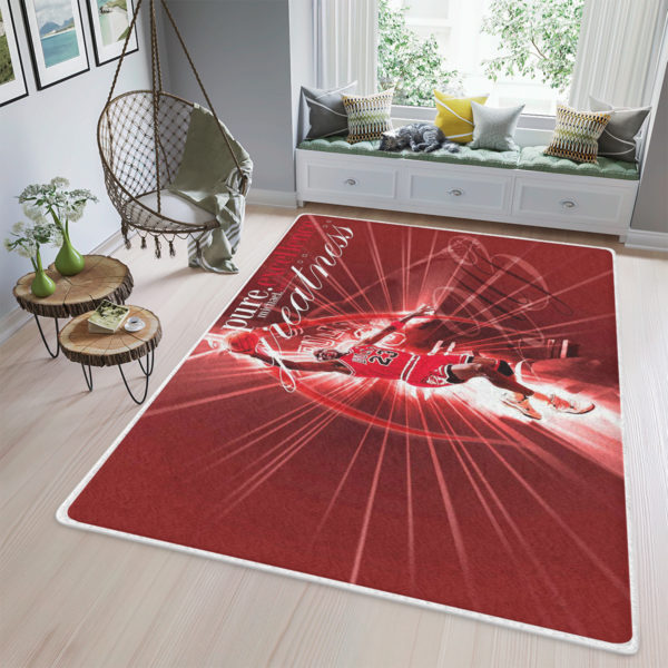 Michael Jordan Artwork Rug Home Decor