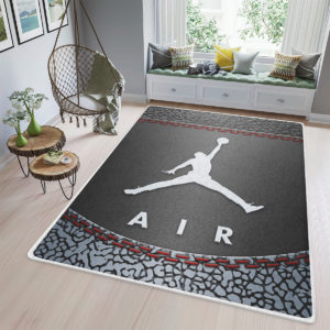 Louis Vuitton x Nike Air Jordan Sneaker Rug Home Decor - REVER