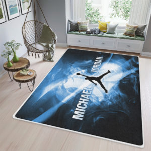 Michael Jordan Artwork Rug Home Decor