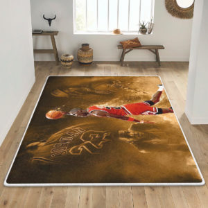 Michael Jordan Artwork Rug Home Decor