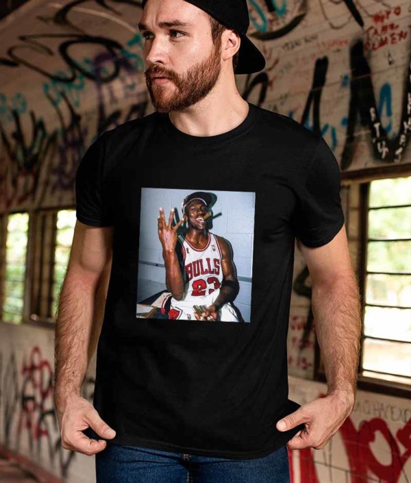 Michael Jordan Bull 23 Vintage T-Shirt