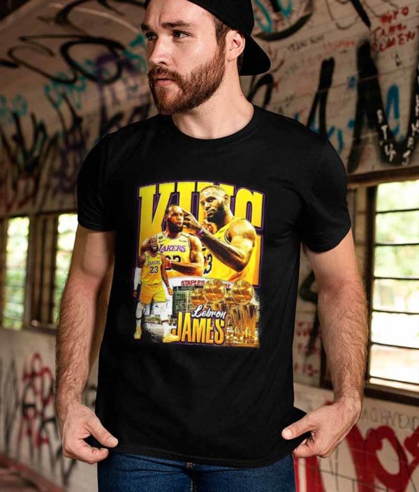 Lebron James King Vintage T-Shirt