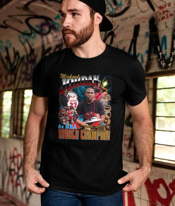 Michael Jordan World Champion Vintage T-Shirt