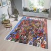 Michael Jordan Artwork Rug Home Decor