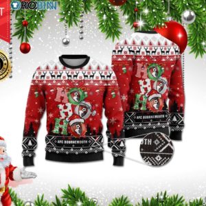 AFC Bournemouth Christmas Ugly Sweater