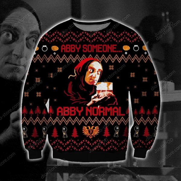 Abby Normal Christmas Ugly Sweater
