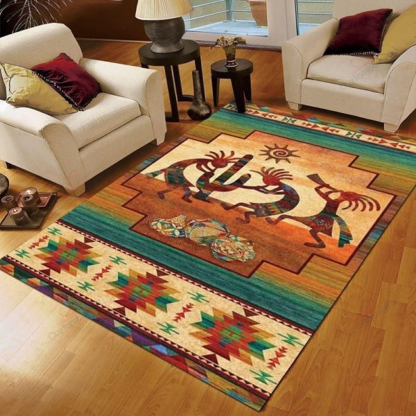 Aboriginal Kokopelli Living Room Carpet Rug Home Decor