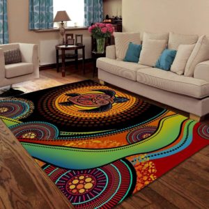 Aboriginal Turtle Living Room Carpet Rug Home Decor