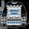 Absolut Vodka Christmas Ugly Sweater