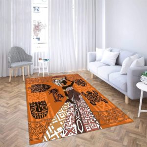 African Culture 3D Living Room Carpet Rug Home Decor