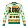African Funeral Funny Christmas Ugly Sweater