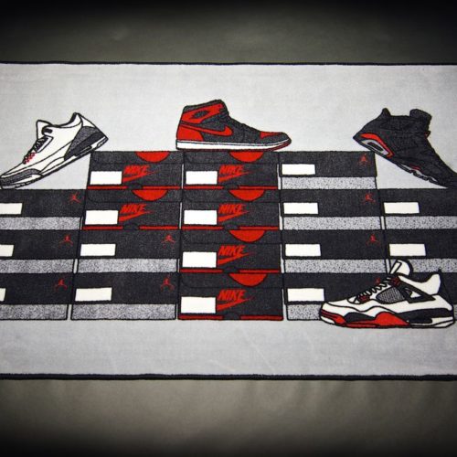 Cactus Jack Air Jordan Sneaker Rug Home Decor REVER LAVIE