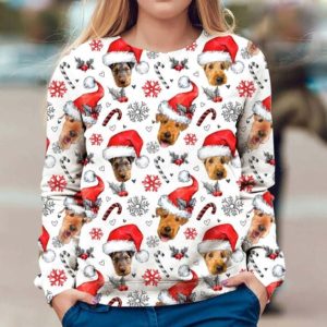 Airedale Terrier Xmas Christmas Ugly Sweater