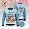 Akita Peace Love Joy Christmas Ugly Sweater