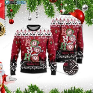 Alabama Crimson Christmas Ugly Sweater