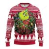 Alabama Crimson Tide Grinch Christmas Ugly Sweater