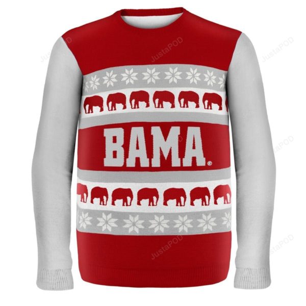 Alabama Crimson Tide NCAA Christmas Ugly Sweater