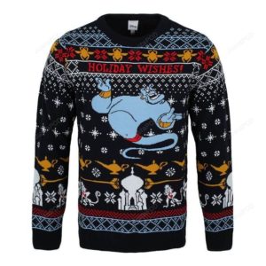 Aladdin Genie Christmas Ugly Sweater