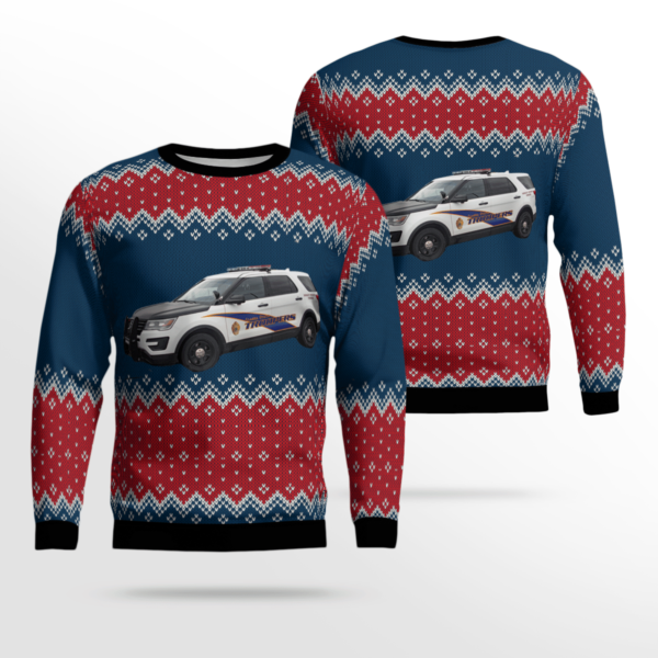 Alaska State Troopers Ford Christmas Ugly Sweater