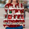 Alaskan Malamute Snow Christmas Ugly Sweater