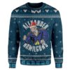 Aliens Take Me Away Christmas Ugly Sweater