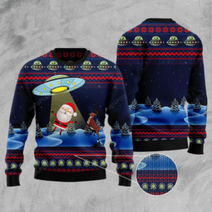 Alien Christmas Ugly Sweater