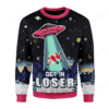 Alien Get In Loser Unisex Christmas Ugly Sweater