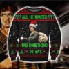 Alien Christmas Ugly Sweater