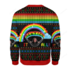 Aliens Take Me Away Christmas Ugly Sweater