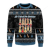 Alien UFO Believe Bigfoot Christmas Ugly Sweater
