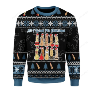 All I Want For Christmas Christmas Ugly Sweater