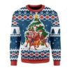 All I Want For Christmas Is Rock And Roll Christmas Ugly Sweater