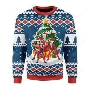 All I Want For Christmas Is Rock And Roll Christmas Ugly Sweater