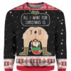All Of Electric Guitar Christmas Ugly Sweater