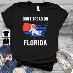 Alligators Dont Tread On Florida Gators American Flag Gift T-shirt