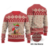 Bear Scarf Camping Christmas Ugly Sweater
