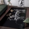 Afro Black Woman African Living Room Carpet Rug Home Decor