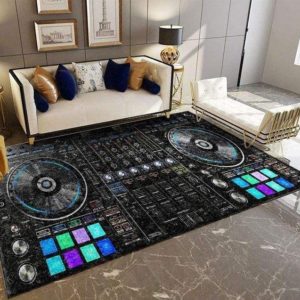 Amazing DJ Mixer Living Room Carpet Rug Home Decor