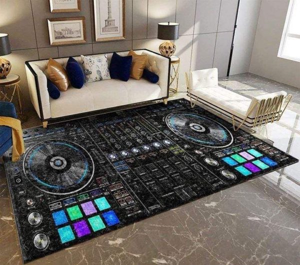 Amazing DJ Mixer Living Room Carpet Rug Home Decor