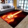 Amazing DJ Black Living Room Carpet Rug Home Decor