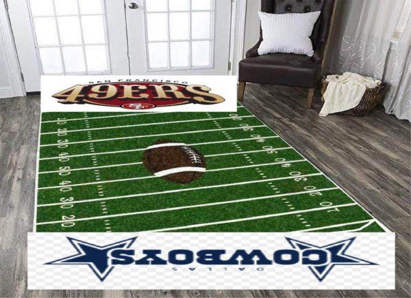 American Football Club Living Room Carpet Rug Home Decor