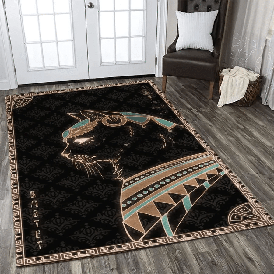 Ancient Egyptian Cat Living Room Carpet Rug Home Decor Ancient Egyptian Cat Living Room Carpet Rug Home Decor