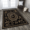 Anubis Ancient Egyptian Mythology Culture Living Room Carpet Rug Home Decor