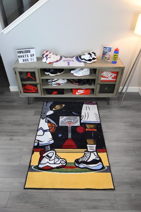 Anderson Bluu x Spilled Co Bugs and Mike Sneaker Rug Home Decor