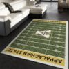 Appalachian State Mountaineers Team Home Field NFL Living Room Carpet Rug Home Decor